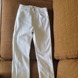 White jeans 7 for all mankind